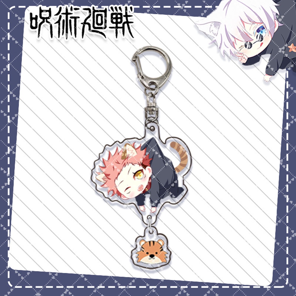 Móc Khóa Acrylic Hình Nhân Vật Anime