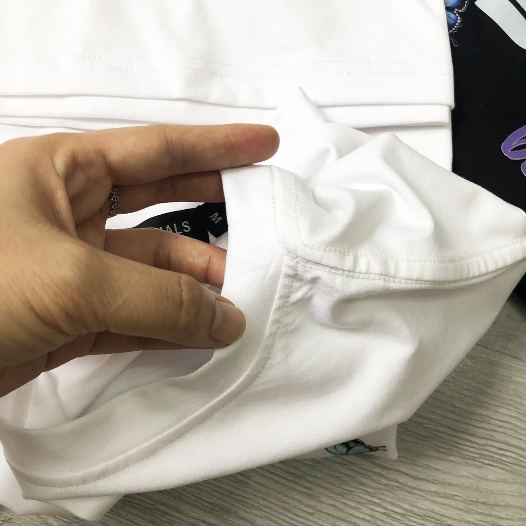 Áo thun tay lỡ MISSOUT BUTTERFLY, áo thun cotton nam nữ unisex , Dricco_offcial