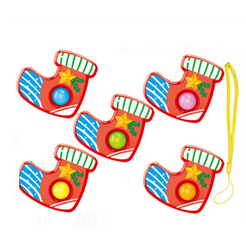 SUSANS Đồ Chơi Bóp Giảm Căng Thẳng Làm Từ Silicone Hình Cây Thông Giáng Sinh