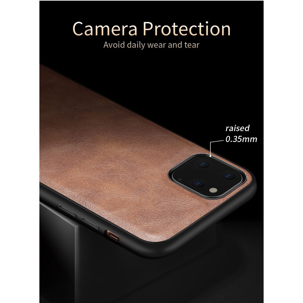 Ốp lưng da [iPhone 12/ 12 Pro/ 12 Pro Max - iPhone 11/ 11 Pro/ 11 Pro Max hiệu X-level