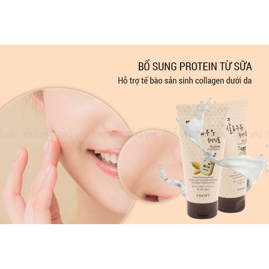 Sữa Rửa Mặt Enesti DaytoDay 160ml