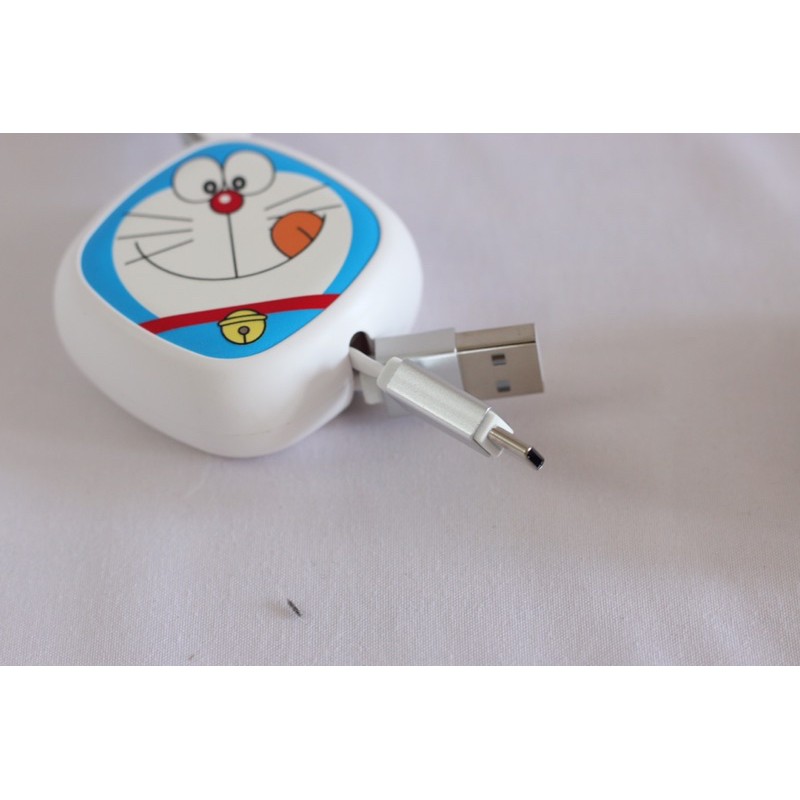 Dây cáp sạc có thể thu gọn Doremon Doraemon