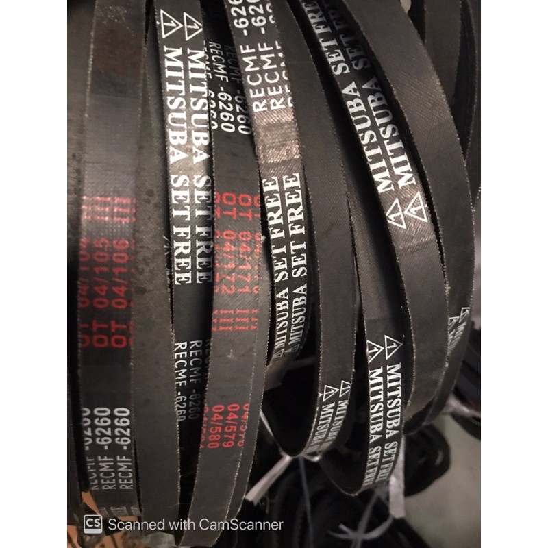 Dây curoa răng cưa bảng A RECMF6200, 6210, 6220, 6230, 6240, 6250, 6260, 6270, 6280, 6290