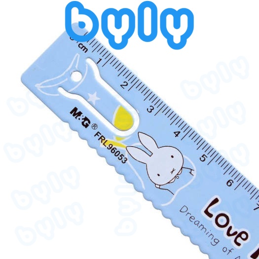 Thước kẻ nhôm bền đẹp không gãy Love Miffy M&G FRL96053 - ByLy Store
