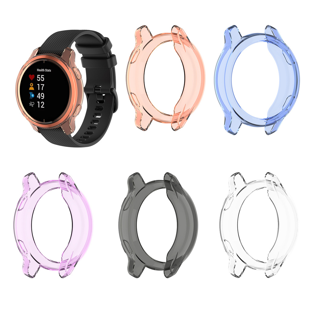 Vỏ Tpu Trong Suốt Chống Sốc Cho Đồng Hồ Thông Minh Garmin Venice