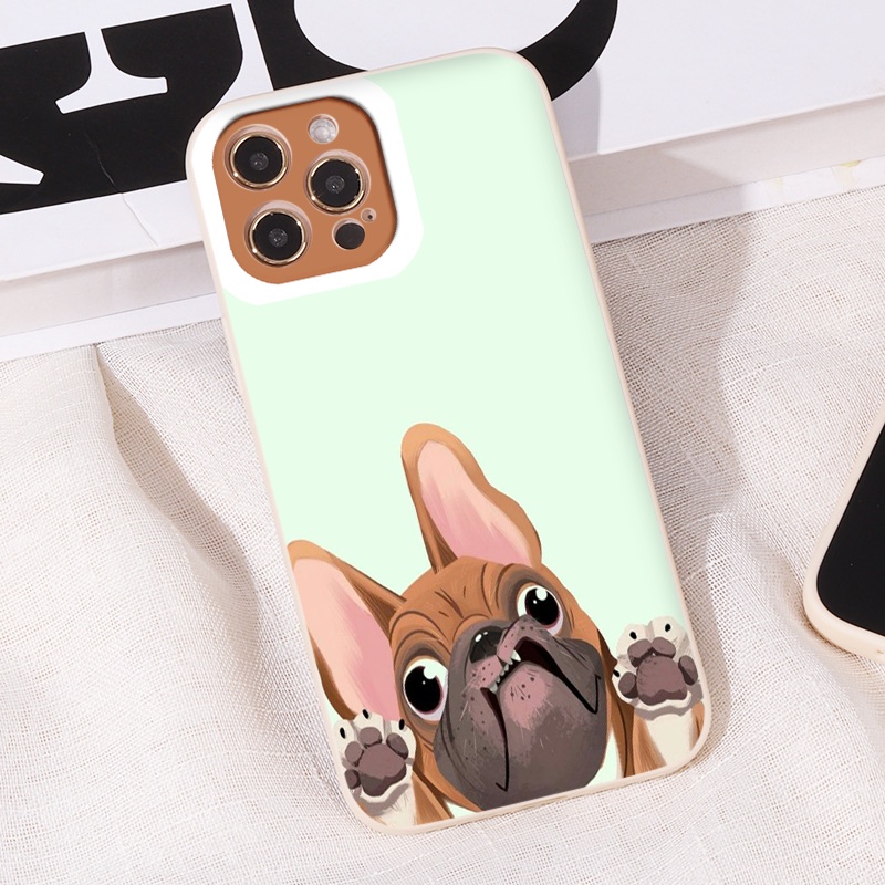 Ốp iphone ốp chú chó pug vui nhộn iphone từ 6 đến ip 13prm