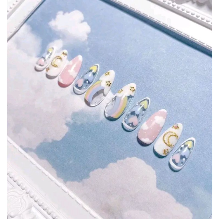 Móng giả_nail box móng thiết kế dễ thương
