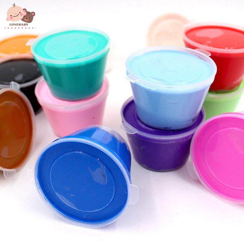 Stress Relief Fluffy Slime Craft Mud Toy No Borax Cotton Slime Clay For Kids