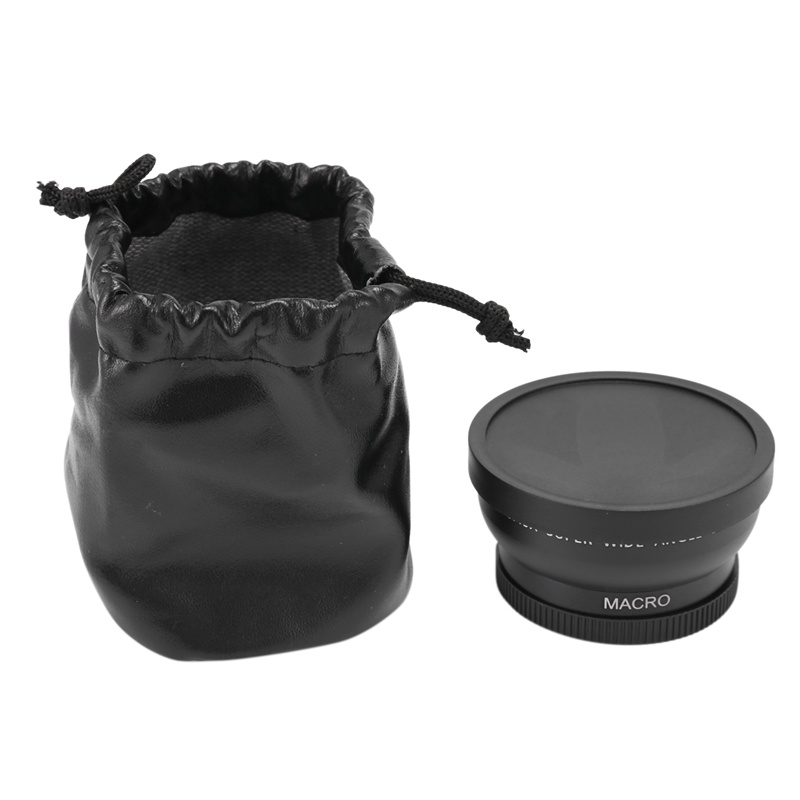 Ống Kính Macro Góc Rộng 49mm 0.45X Cho Máy Ảnh Canon NIKON Sony PENTAX DSLR SLR