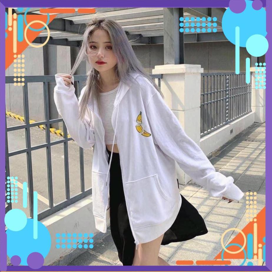 [Mặc Là Sang] Áo Khoác Nỉ - Hoodie Nỉ In Hình Quả Chuối cực đẹp , Áo Hoodie Thời Trang .AZ | BigBuy360 - bigbuy360.vn