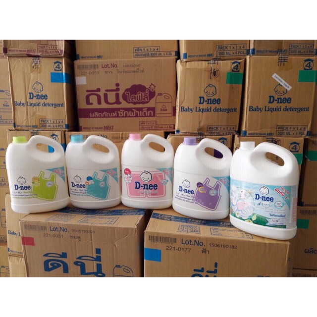 Nước Giặt Dnee Cho Quần Áo Trẻ Em 3 lít