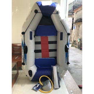 Xuồng Gắn Máy, Thuyền Hơi 3Người Câu Cá Composite, Du Lịch, Dã Ngoại, Hàng Đẹp, An Toàn, Giá Tốt