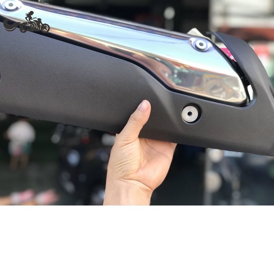 Ốp Pô SH 300i Cho Phiên Bản SH 2020. Hàng Bảo Hành Chính Hãng Zhi.Pat Cam Kết Chất Lượng. Chất Liệu Inox Cao Cấp