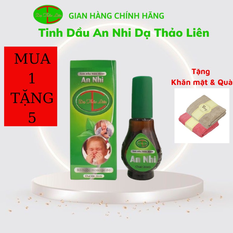Tinh dầu hô hấp AN NHI- DẠ THẢO LIÊN hỗ trợ Sổ Mũi, Tiêu Đờm, Viêm Đường Hô Hấp.. rất hiệu quả