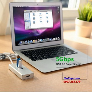 Cáp USB 3.0 to HDMI và 3 cổng USB 3.0 Ugreen 40257