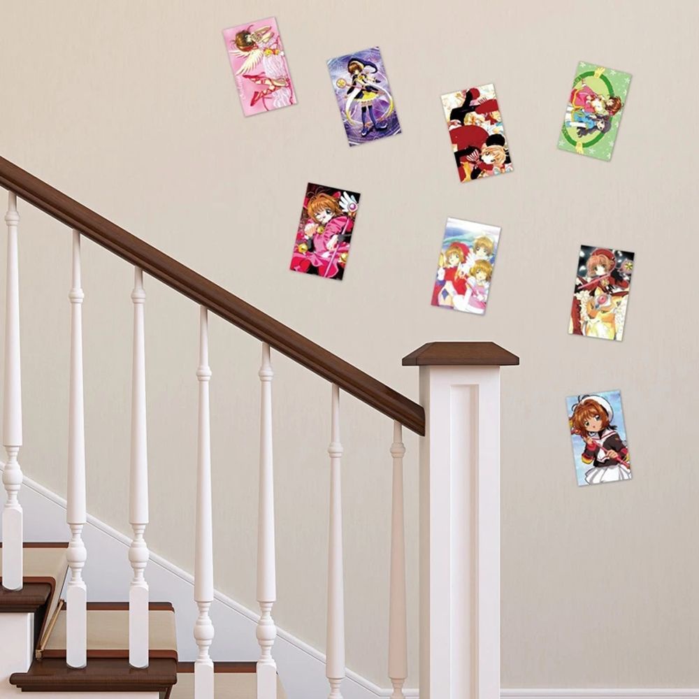 YIYU Set 30 thẻ ảnh lomo in hình nhân vật anime Nhật Bản Haikyuu Jujutsu Kaisen Tokyo Revengers Academia