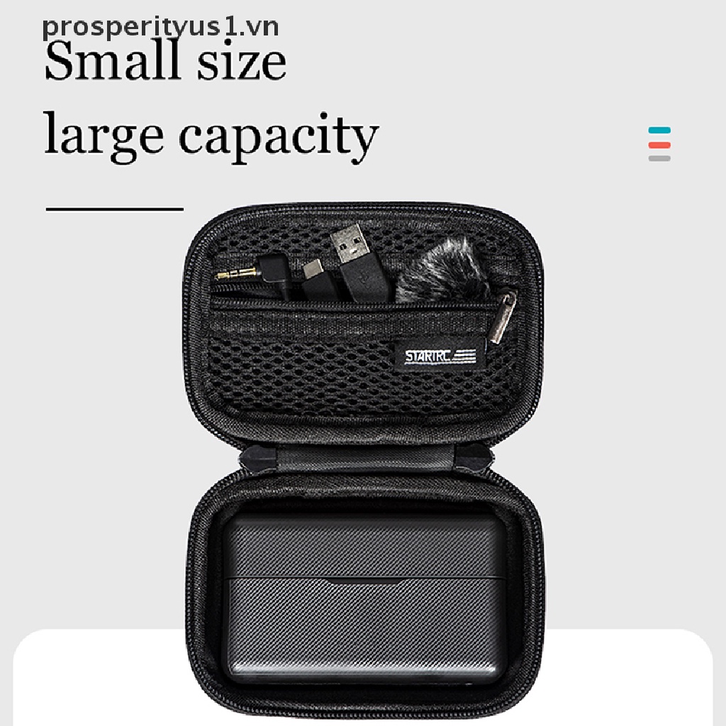 [prosperityus1] Túi Đựng Micro Không Dây DJI Mic Chống Sốc Nhỏ Gọn