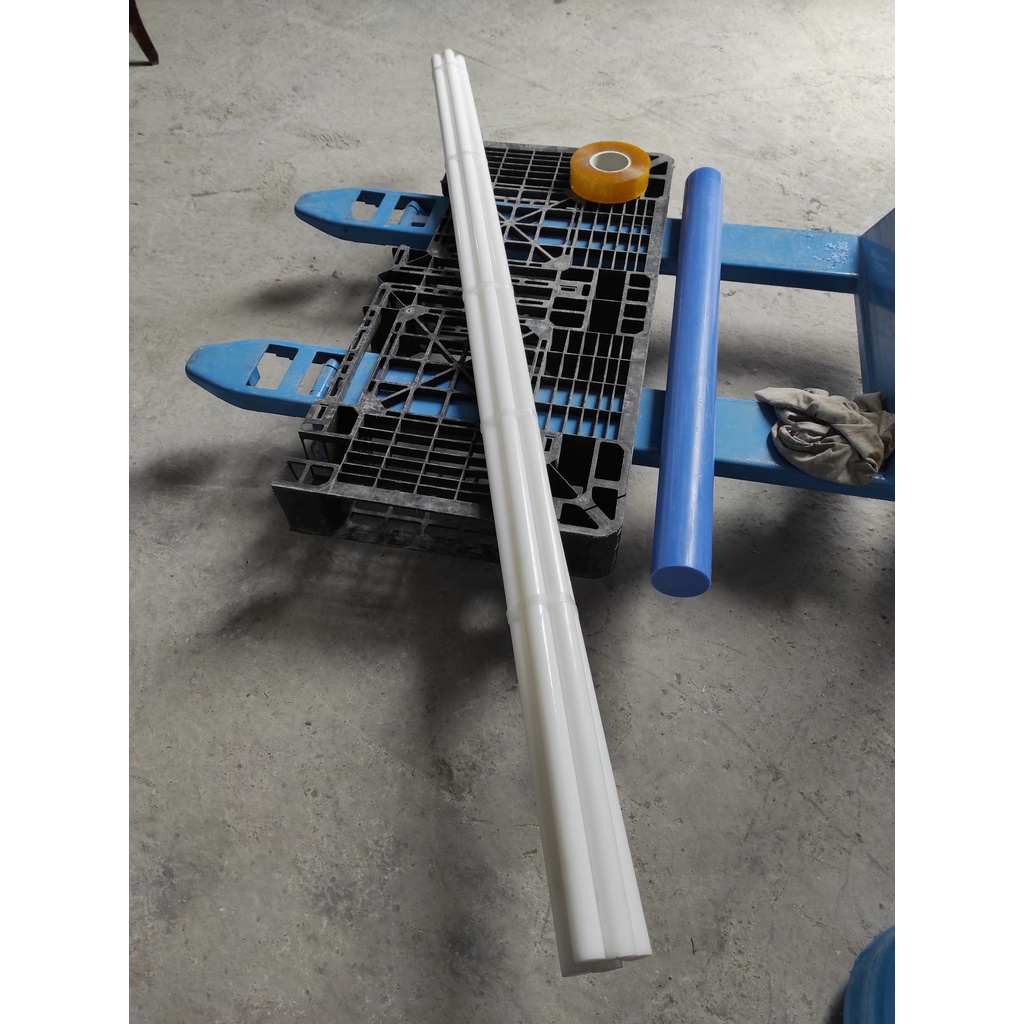 Thanh nhựa Pom Hàn Quốc phi tròn đặc đường kính phi D30x1000mm để gia công cơ khí