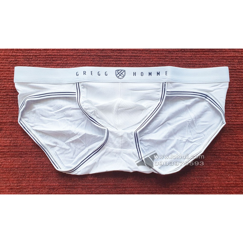 [CHÍNH HÃNG} Quần lót nam Gregg Homme 160503 Evoke Brief White