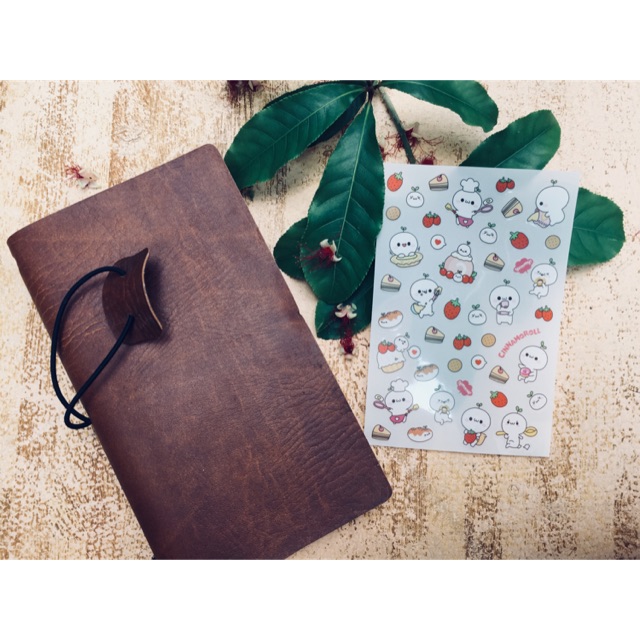 Sổ tay handmade Sổ bìa da Notebook Sổ kế hoạch sổ ghi chép Sổ học tập