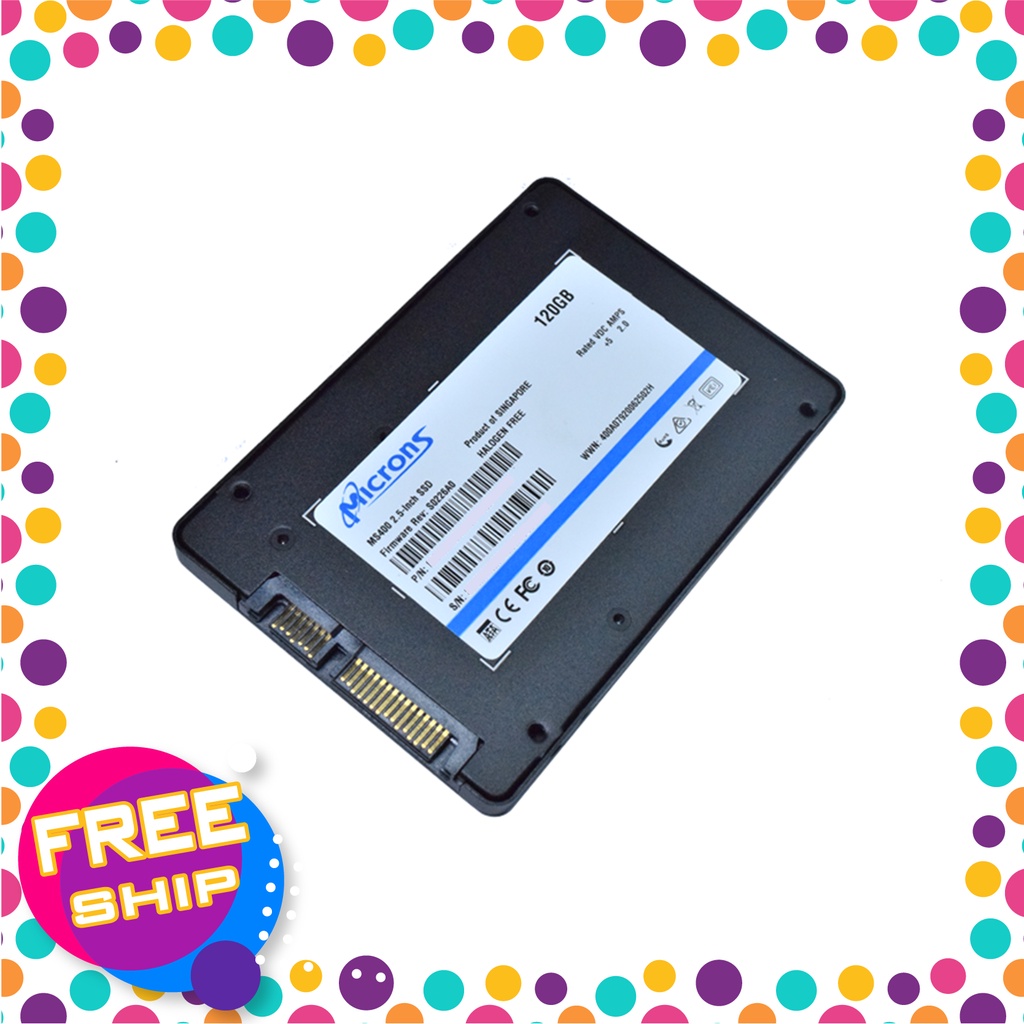 Ổ Cứng SSD 120GB - 240GB MICRONS - BH 36T 1 ĐỔI 1 [HH3G COMPANY] | BigBuy360 - bigbuy360.vn