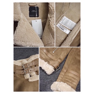 Áo da lộn zara auth tuồn - HÀNG CÓ SẴN
