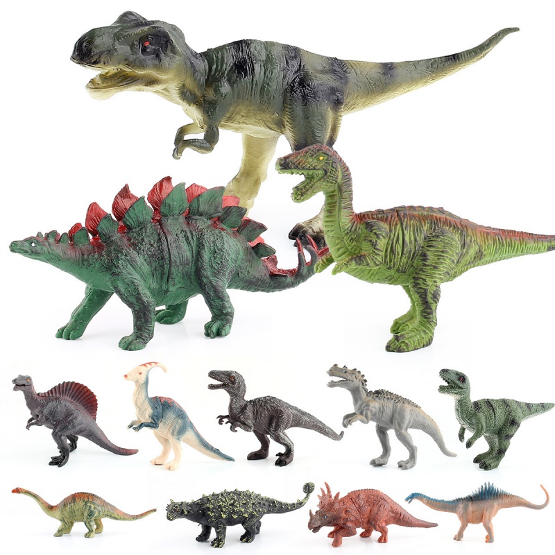Set 12 Mô Hình Khủng Long Nhỏ Nhắn Xinh Xắn