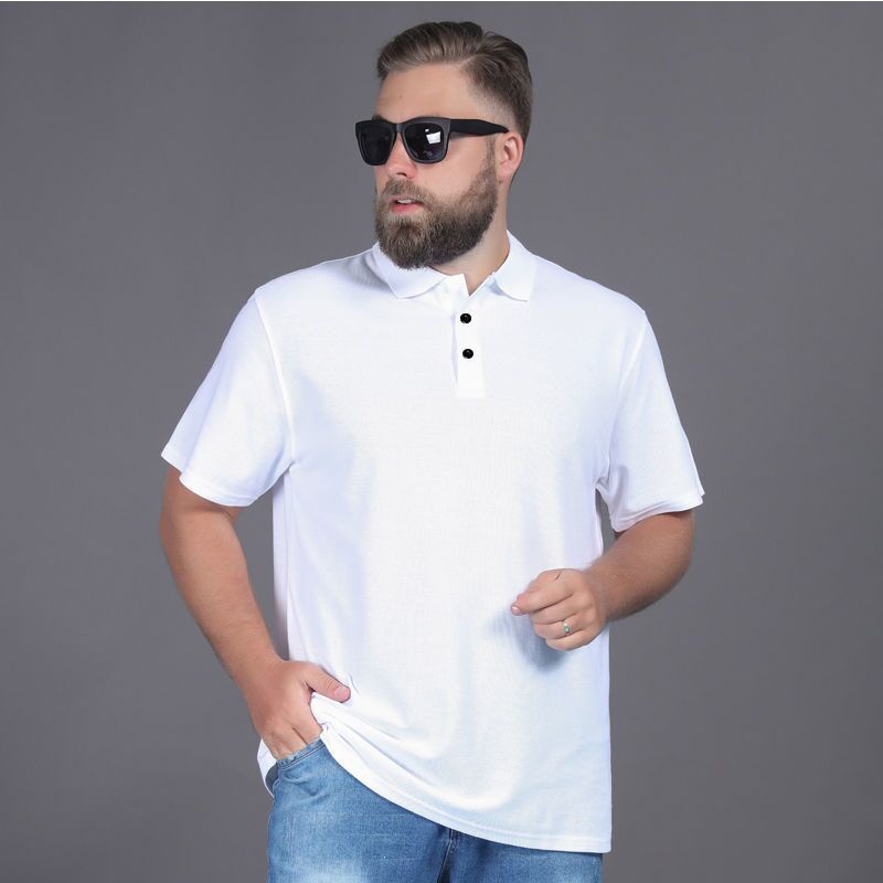 Áo Thun Polo Chất Liệu Lụa Lạnh Nhanh Khô Có Size Lớn Cao Cấp Thời Trang Dành Cho Nam