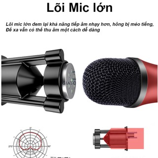 Micro Thu Âm C25 Tặng Kèm Giá Đỡ Micro 3 Chân