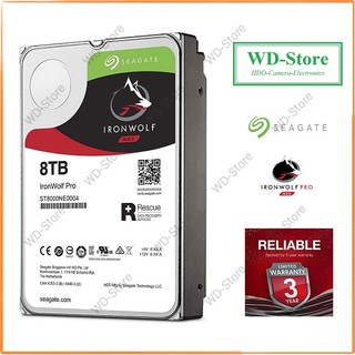 Ổ cứng HDD 8TB Seagate Ironwolf Pro cao cấp chuyên dùng Nas - Server