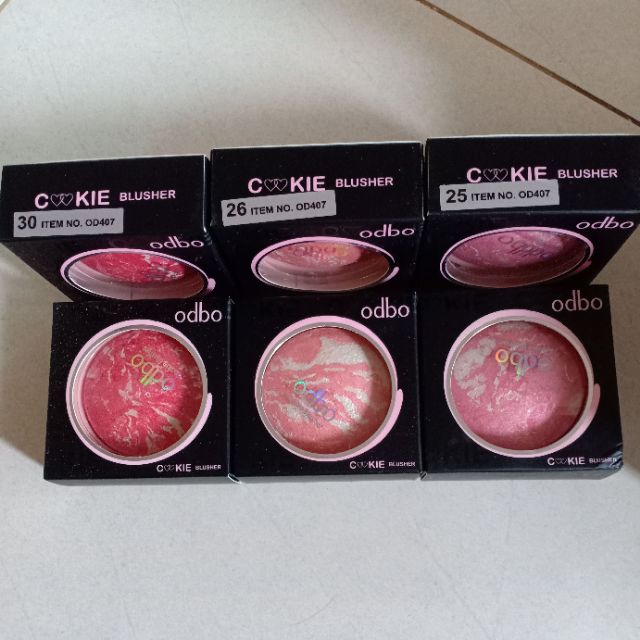 Phấn má hồng Odbo Cookie Blusher Thái Lan