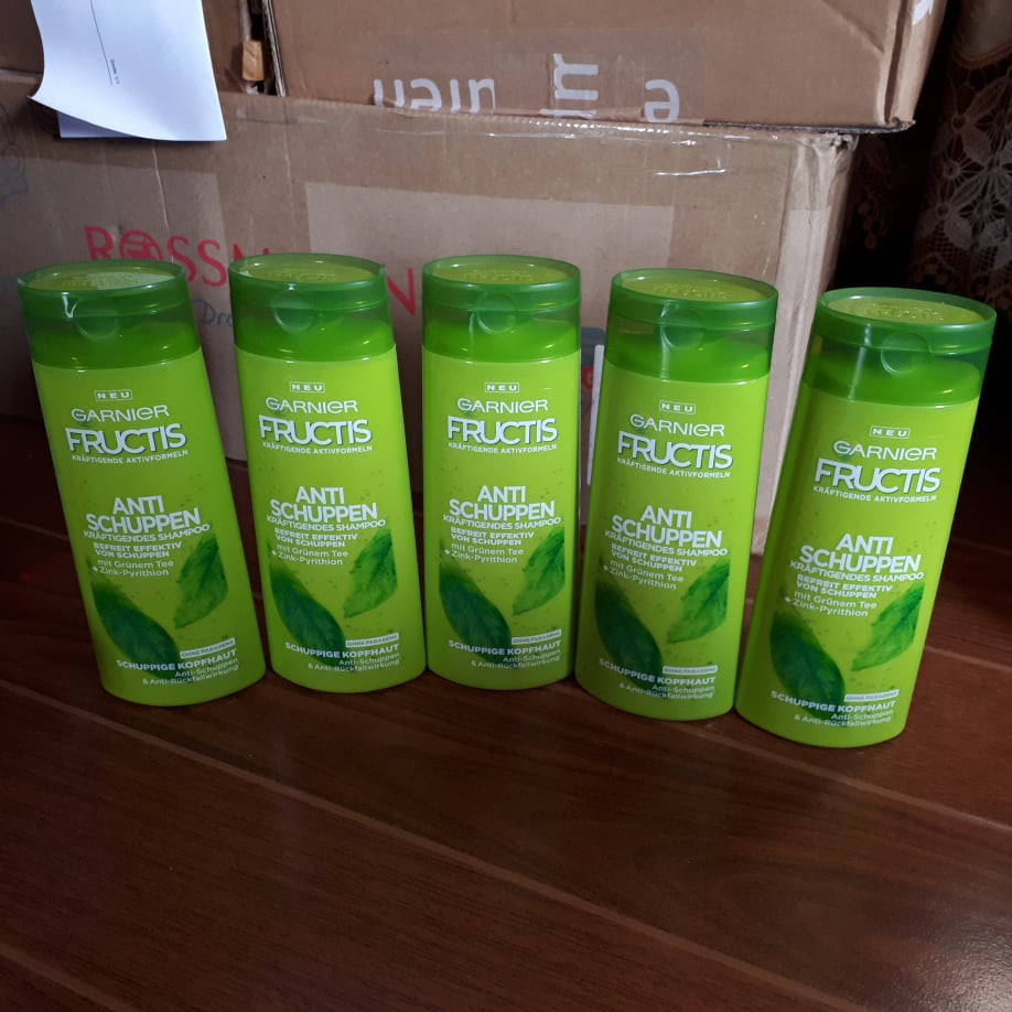 Dầu gội đầu trị gàu Garnier Fructis Anti Shuppen Shampoo