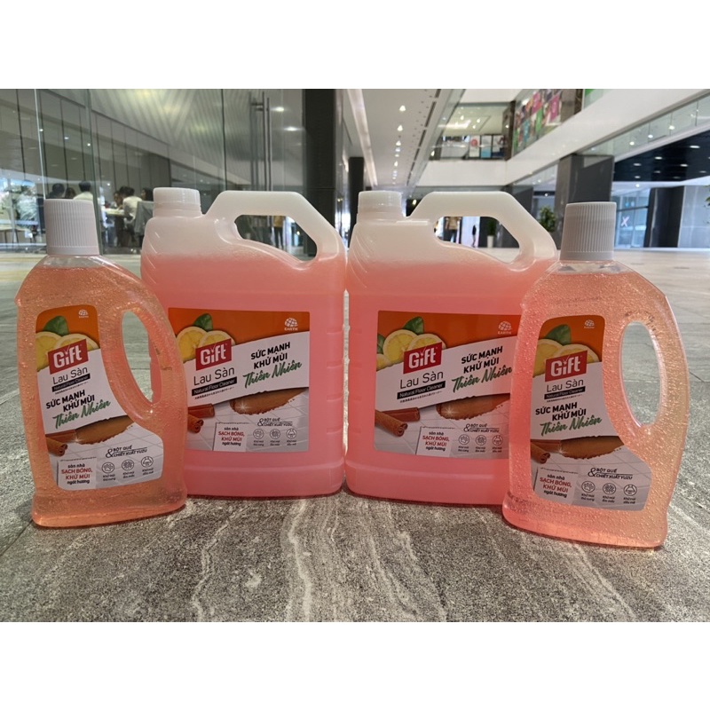 [HOT]GIFT Lau Sàn khử mùi thiên nhiên Bột Quế &amp; Chiết Xuất Yuzu 3Kg8 cho Sàn/ Nền gạch/đá/gỗ luôn sáng bóng chống trơn