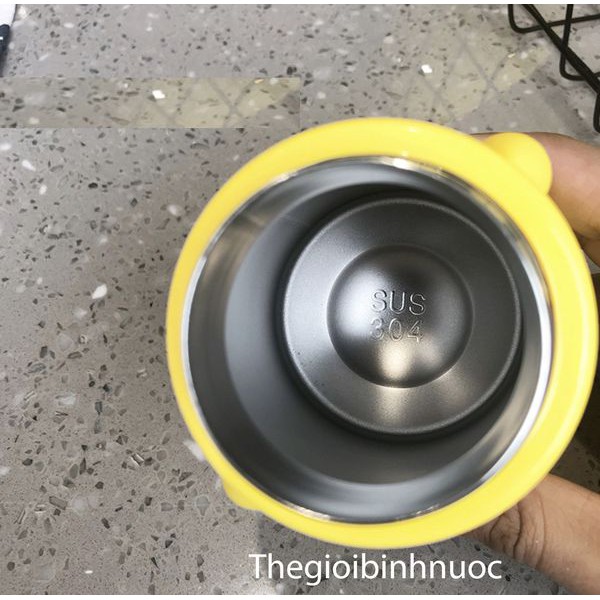 Bình Giữ Nhiệt Vịt Gấu Thỏ Heo Vô Diện Dễ Thương
