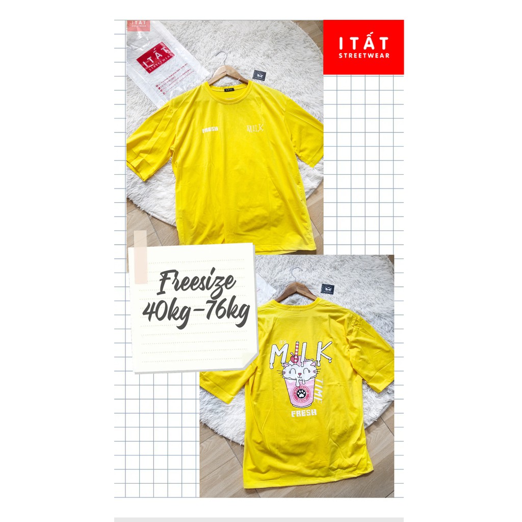 Áo tee thun Supreme x LV Bearbrick cotton phông Trắng Đen, thời trang nam nữ unisex streetwear