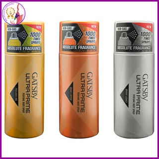 Xịt toàn thân hương nước hoa gatsby ultra prime 150ml indonesia