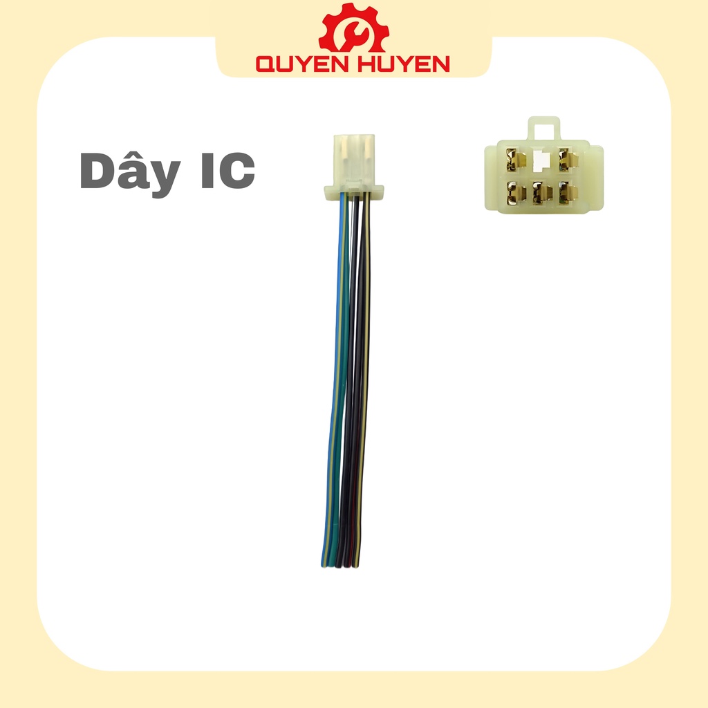 Dây Ghim sạc, Dây IC xe máy Honda / Yamaha - Dream, Wave, Jupiter, Sirius