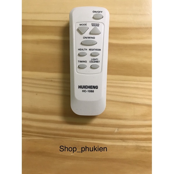 Remote điều khiển quạt đa năng HC-1088 dùng cho quạt cây, treo tường và quạt đảo trần