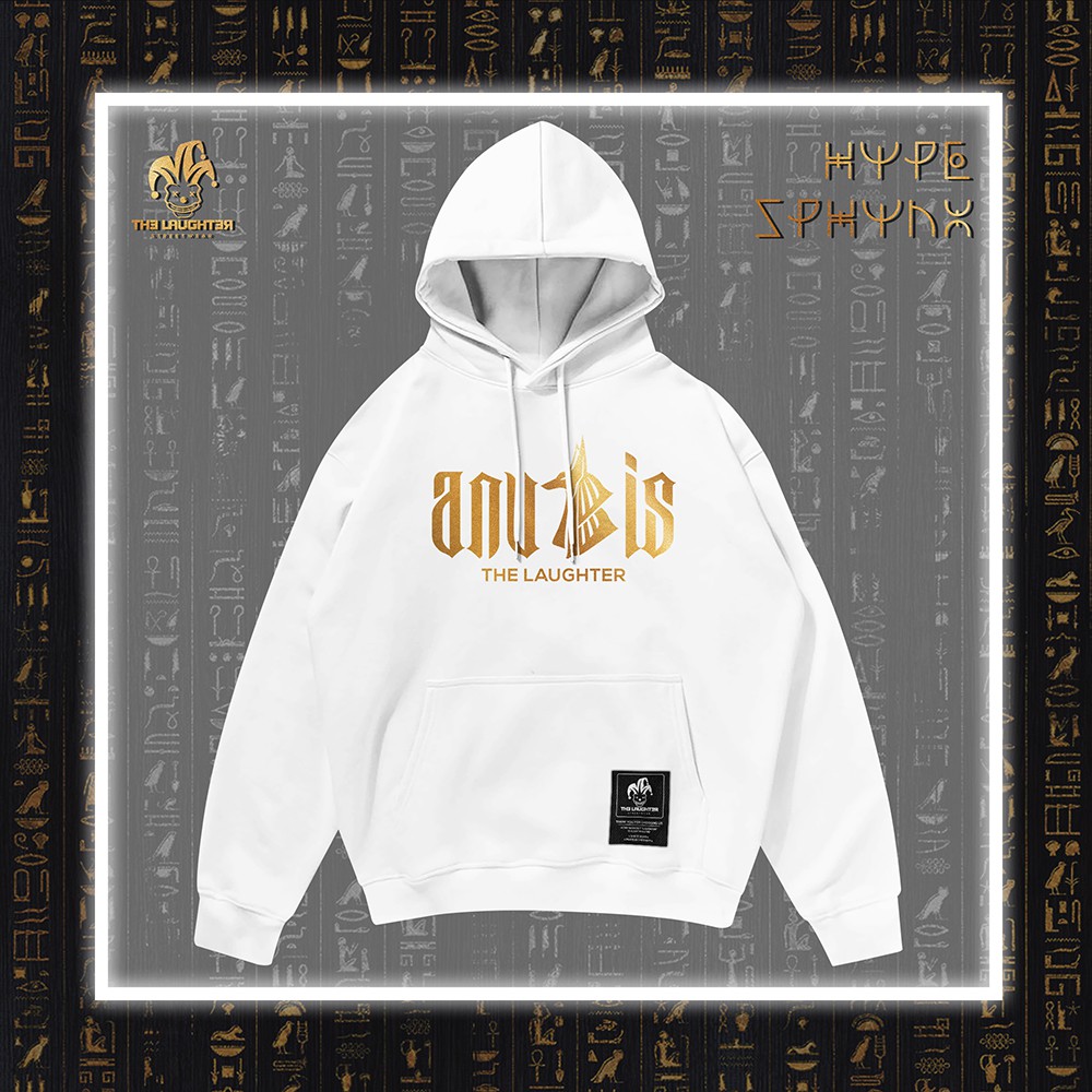 The Laughter - HOODIE HYPE ANUBIS - Áo MŨ NỈ DA CÁ | BigBuy360 - bigbuy360.vn