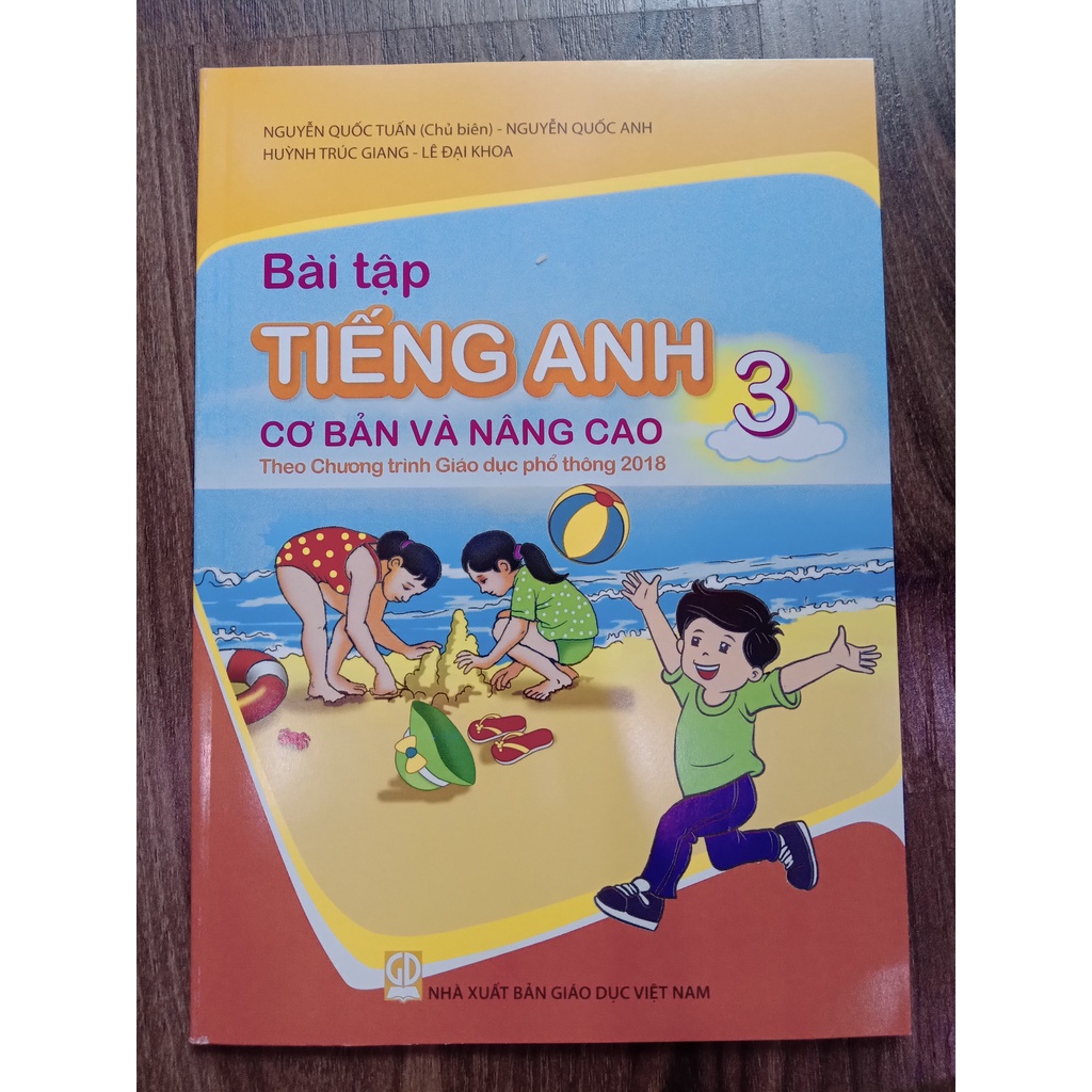 Sách - Bài tập Tiếng Anh 3 cơ bản và nâng cao (Theo Chương trình Giáo dục phổ thông 2018)