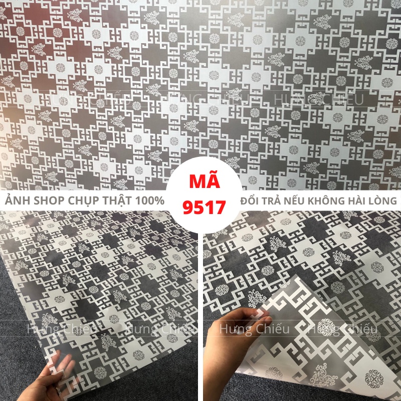 Decal dán kính 3d chống nhìn trộm phòng tắm, giấy dán kính mờ cửa sổ chống nắng 90x50cm | BigBuy360 - bigbuy360.vn