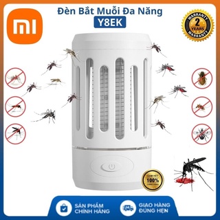Đèn bắt muỗi thông minh Xiaomi Cleanfly Y8EK sạc pin 1200mAh kiêm đèn ngủ hình trụ , diệt công trùng ruồi tự đông