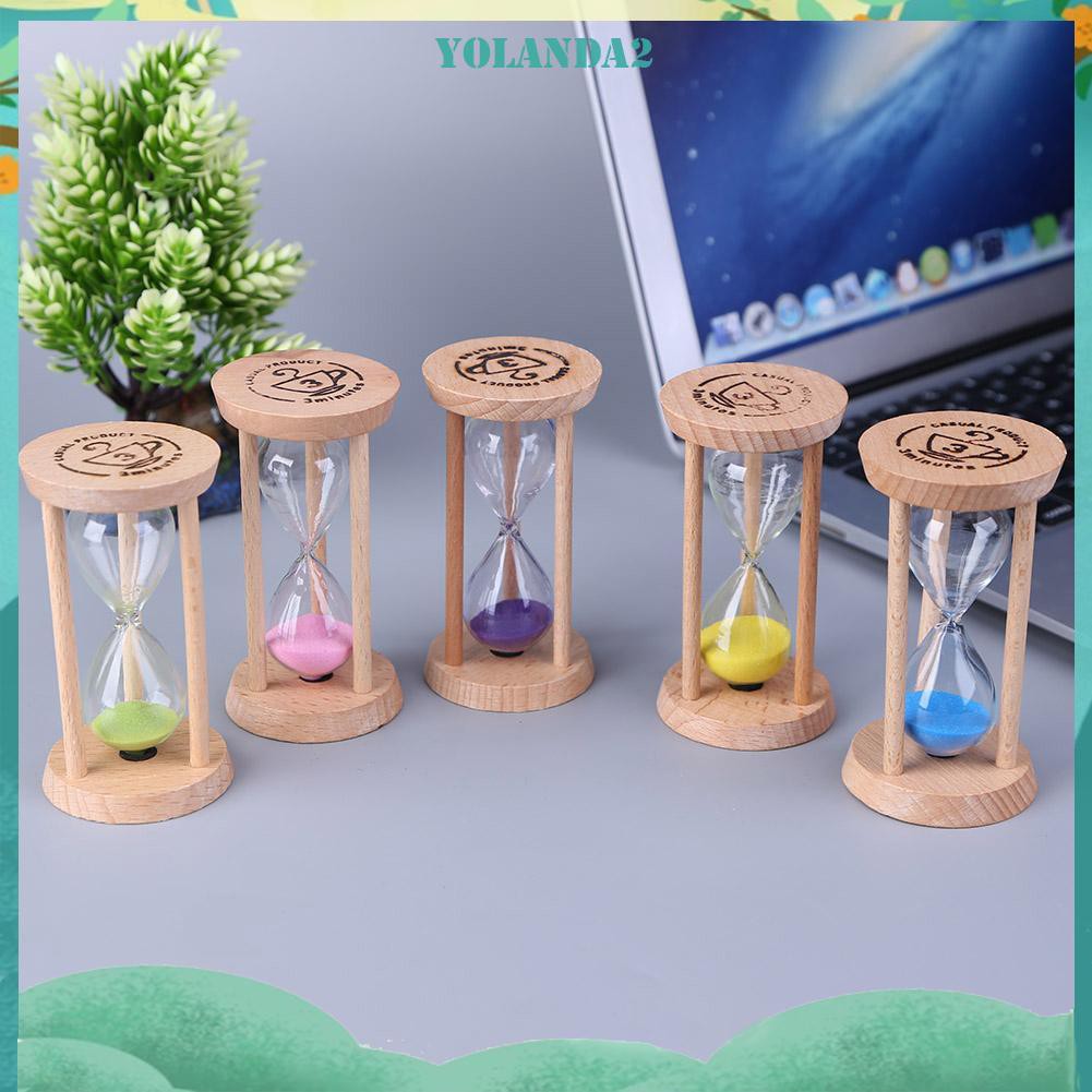 Đồng hồ cát 3 phút bằng gỗ cho bé