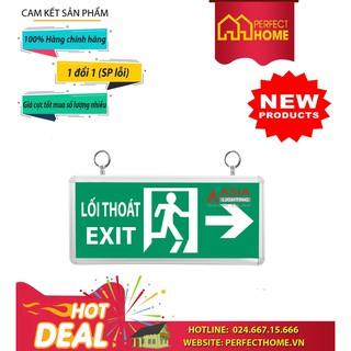 Bão sale đèn led exit chỉ dẫn asia et-01 , ep-01 , ep-02 , hướng trái phải. 1 mặt 2 mặt, công suất 3w