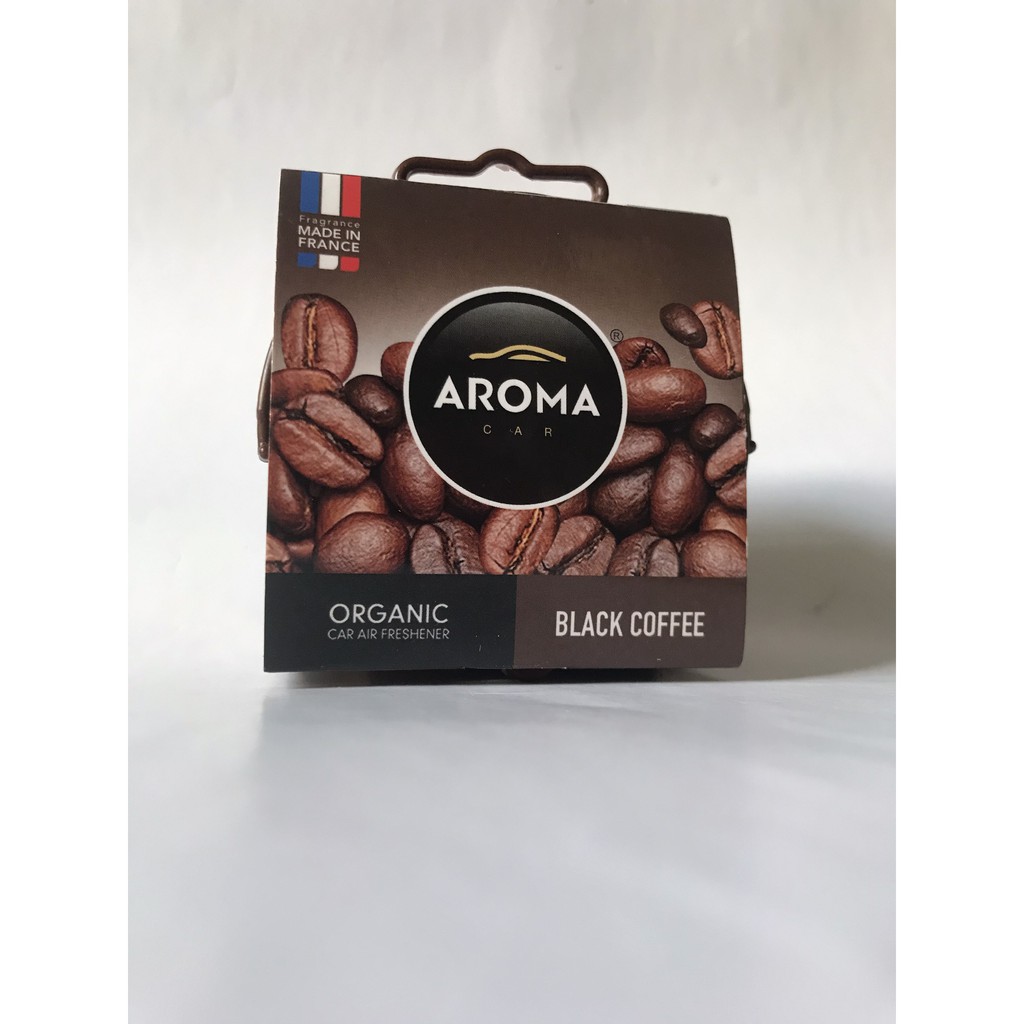 Hương Cofe - Sáp Thơm Ô Tô Cao Cấp Aroma Organic 40g Của Pháp