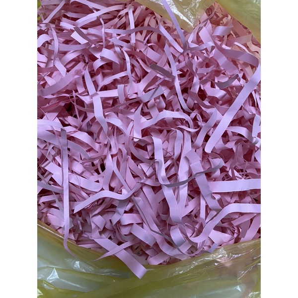 Giấy rơm giấy vụn lót hộp quà tặng PHIÊN BẢN GIẤY TO 4-7mm - Giấy vụn giấy chống sốc bản 4-7mm