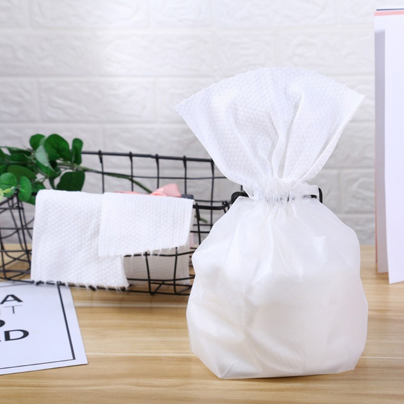 Khăn Lau Mặt Bằng Cotton Siêu Mềm Dùng Một Lần Tiện Dụng