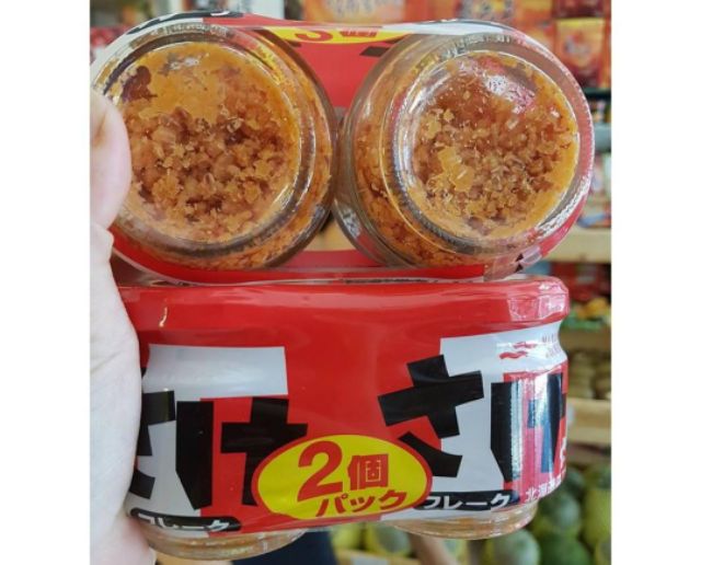 Lốc 2 Lọ Thịt Cá Hồi Nhật Date 2/2022(2 X 60G )