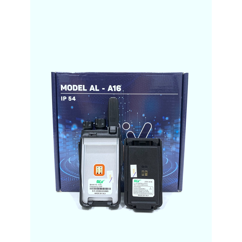 Máy bộ đàm mini chính hãng ALV A16 cực bền bảo hành lên đến 3 năm