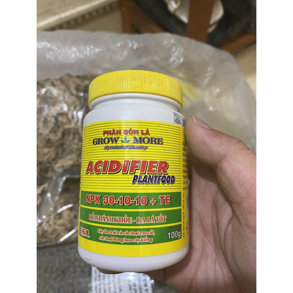 Phân bón lá growmore 30-10-10+TE